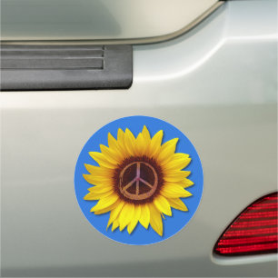 Ukrainian - PEACE Symbol Sign Ukraine Sunflower