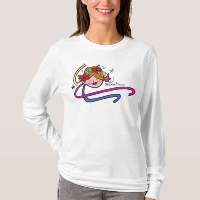 Ukrainian Princess at Ukrainian Folk Fest T-Shirt (Front)