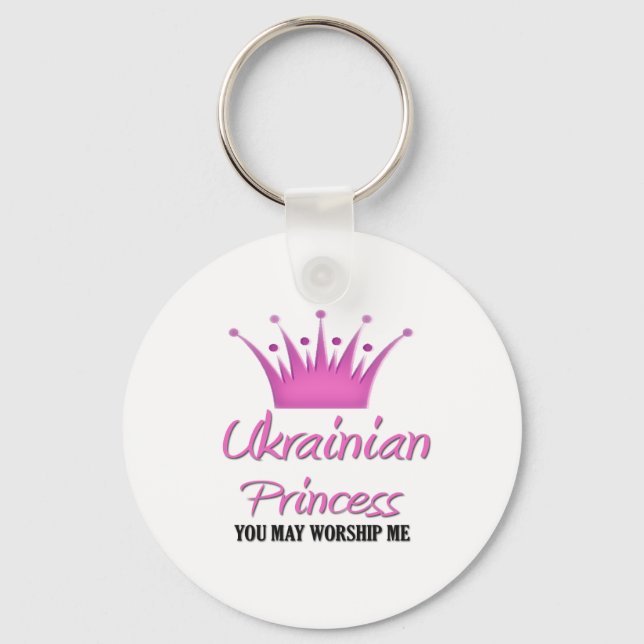 Ukrainian Princess Keychain (Front)