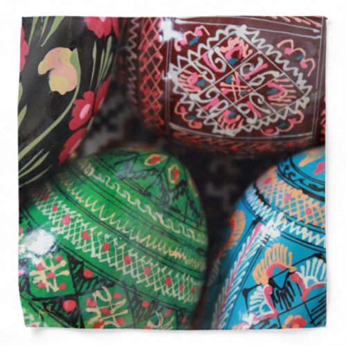 Ukrainian pysanky _ easter eggs bandana