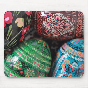 Ukrainian pysanky - easter eggs mouse pad