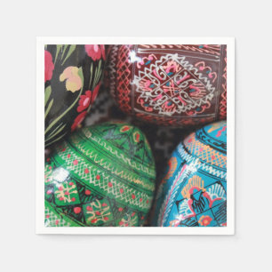 Ukrainian Pysanky Paper Napkins