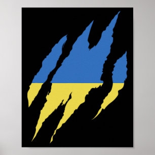 Ukrainian Quote Ukraine Flag Ukraine Shirt  Poster