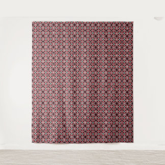 Ukrainian Red and Black Embroidery Tapestry