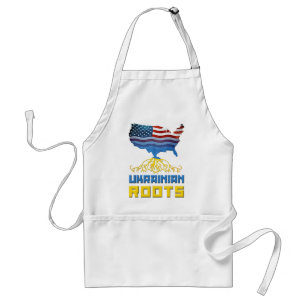 Ukrainian Roots Adult Apron