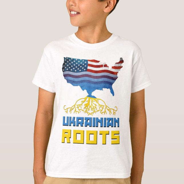 Ukrainian Roots T-Shirt (Front)