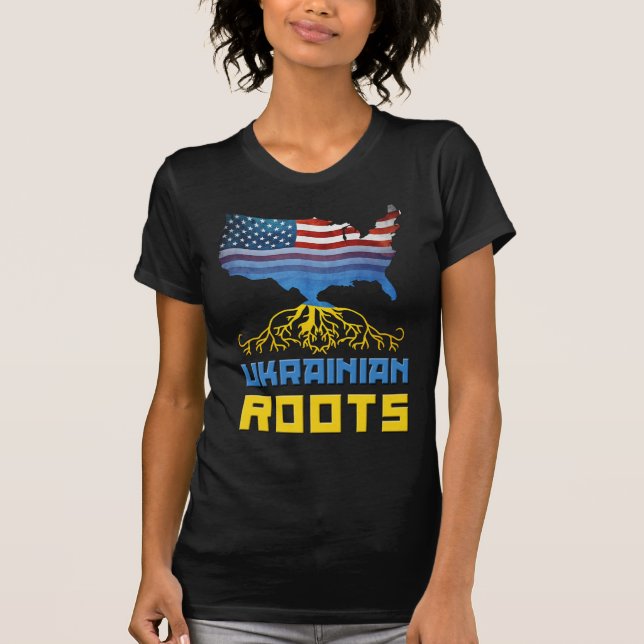 Ukrainian Roots T-Shirt (Front)