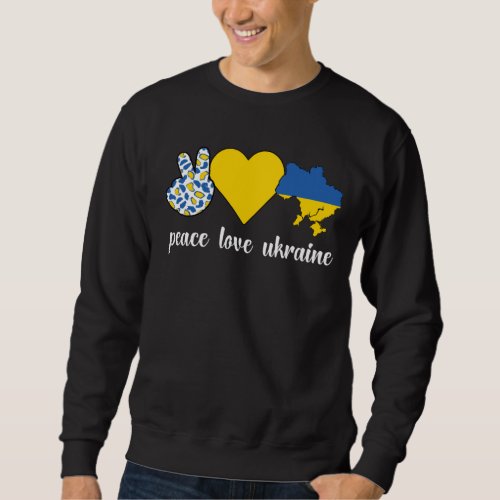 Ukrainian Roots Ukraine Flag Ukrainian Heritage Sweatshirt