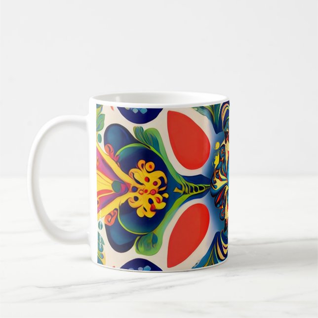 Ukrainian Samchykivka Art Ornament - Mug (Left)