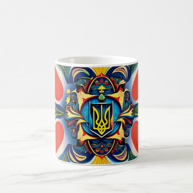 Ukrainian Samchykivka Art Ornament - Mug (Center)