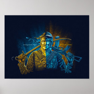 Ukrainian soldier poster