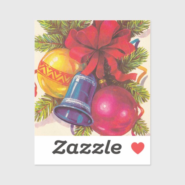 Ukrainian soviet postcard sticker (Sheet)