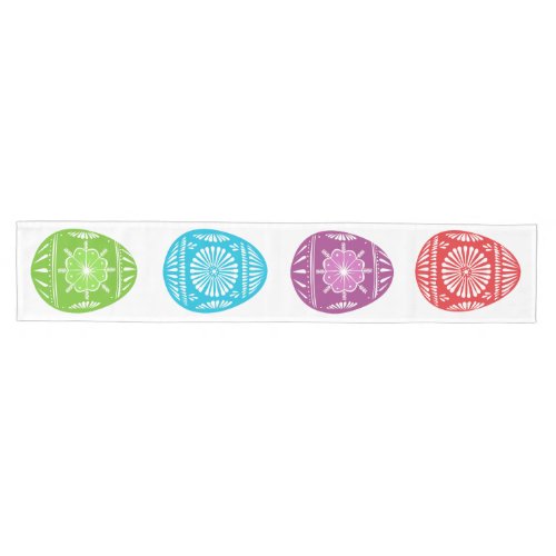 Ukrainian_Style Easter Egg Festive Chic 16 X 90 Medium Table Runner