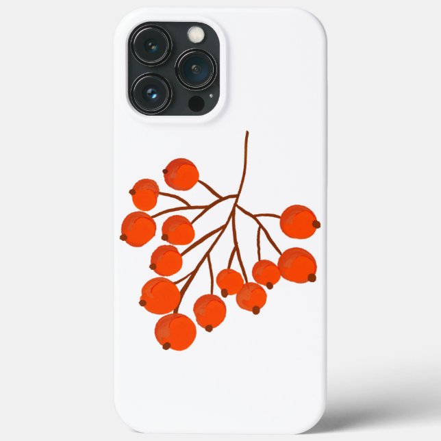 Ukrainian style viburnum branch. Ukraine Case-Mate iPhone Case (Back)