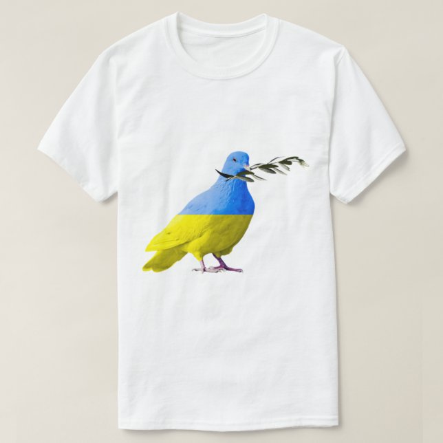 Ukrainian Sunflower Art                            T-Shirt (Design Front)