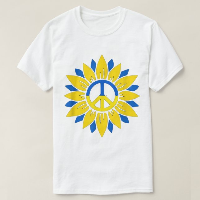 ukrainian sunflower art             T-Shirt (Design Front)