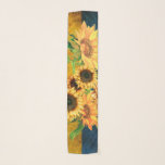 Ukrainian Sunflowers for Peace Long Scarf<br><div class="desc">Standing strong in support of the people of Ukraine,  sunflowers symbolize peace. Wishing for peace and unity the world over.</div>