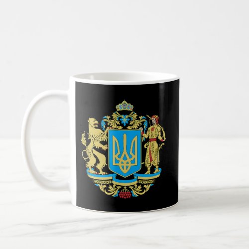 Ukrainian Symbols Ukraine Flag For Ukrainians Coffee Mug