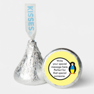 Ukrainian Talking Ms. Penguin Personalized Hershey®'s Kisses®