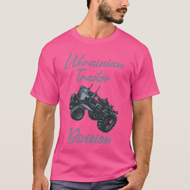 Ukrainian Tractor Division T-Shirt (Front)