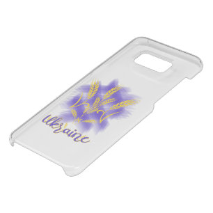Ukrainian trident made of wheat ear uncommon samsung galaxy s8+ case