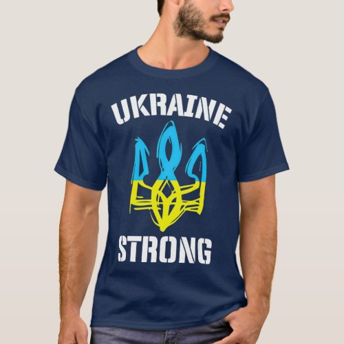 Ukrainian Trident National Team Strong  Ukraine T_Shirt