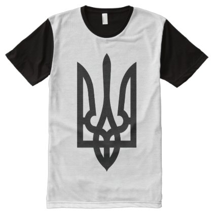 Ukrainian Tryzub All-Over-Print T-Shirt