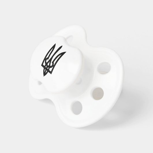 Ukrainian Tryzub Pacifier (Front Right)