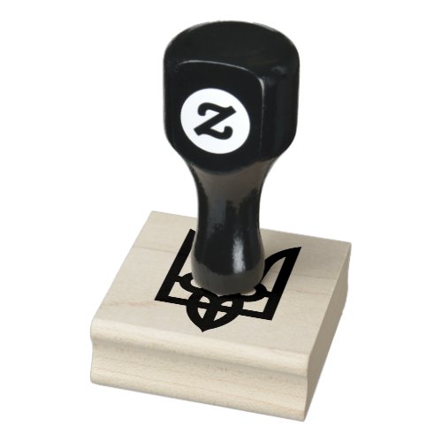 Ukrainian Tryzub Rubber Stamp