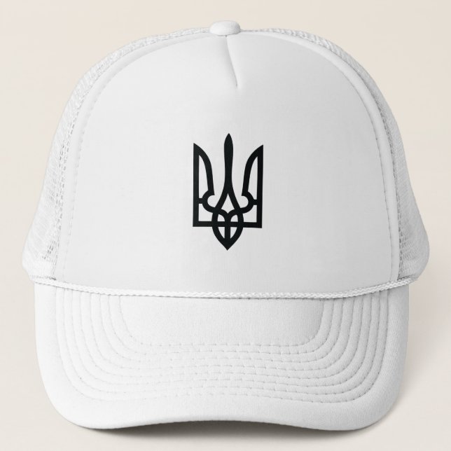 Ukrainian Tryzub Trucker Hat (Front)