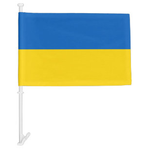 Ukrainian (Ukraine) Car Flag