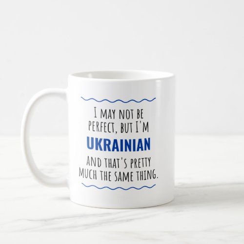 Ukrainian Ukraine Gift Idea Coffee Mug