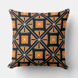 Ukrainian Volyhnian Spring Pattern Throw Pillow
