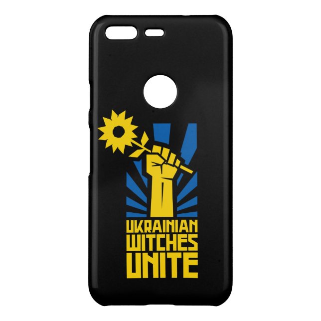 Ukrainian Witches Unite Uncommon Google Pixel Case (Back)