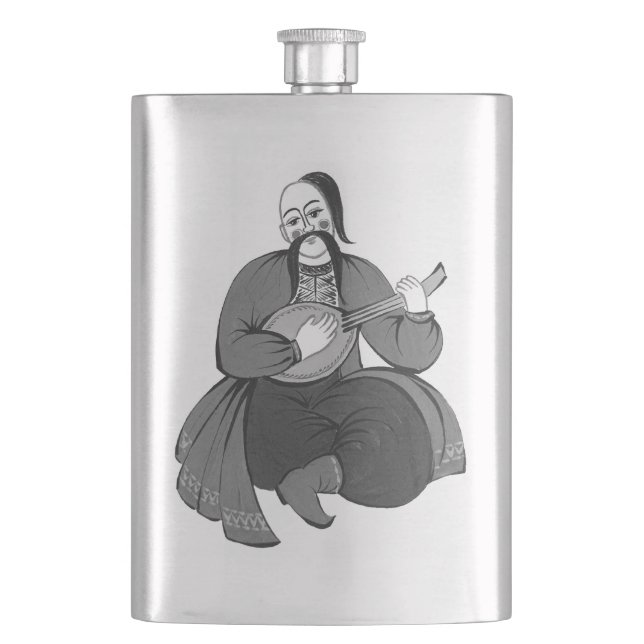 Ukrainischer Kosak Flask (Front)