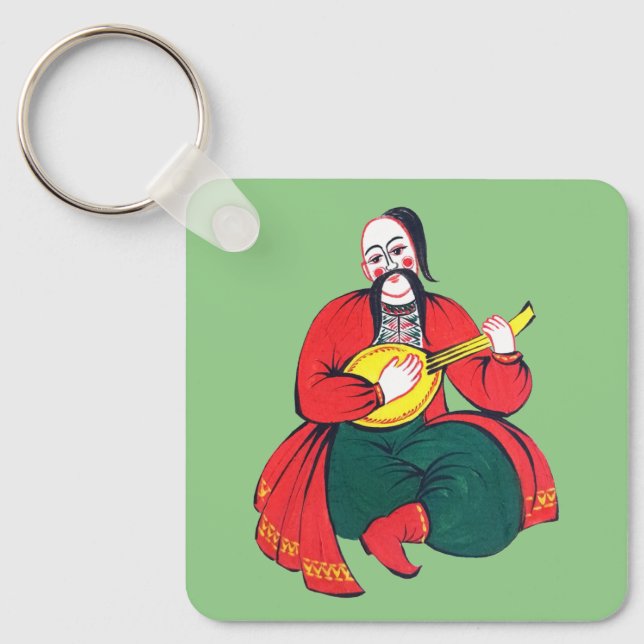 Ukrainischer Kosak Schlüsselanhänger Keychain (Front)