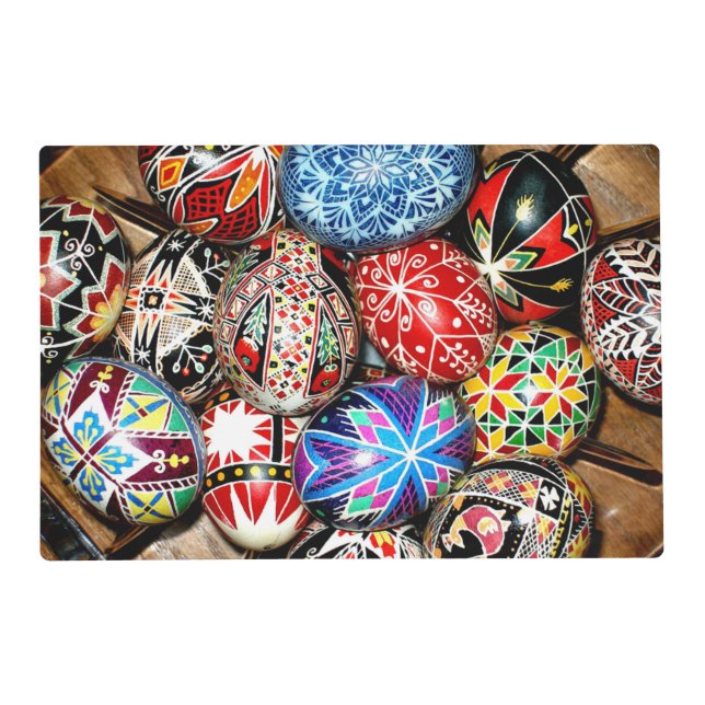 Ukranian Easter Eggs Placemat (Front)