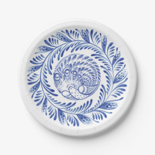 Ukranian Folk Symbol Paper Plates
