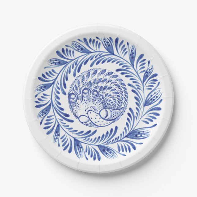 Ukranian Folk Symbol Paper Plates (Front)