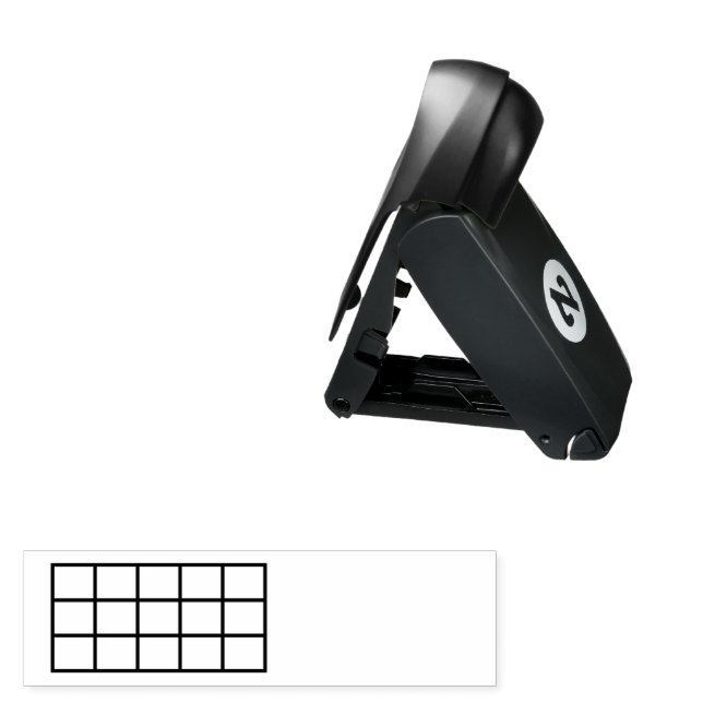 Ukulele 5-Fret Create Your Own Chord Chart Diagram Pocket Stamp (Open with Design)