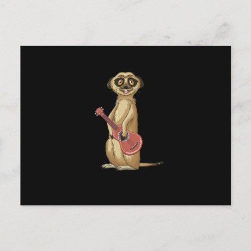 Ukulele Animal Uke Player Instrument Music Gift Postcard