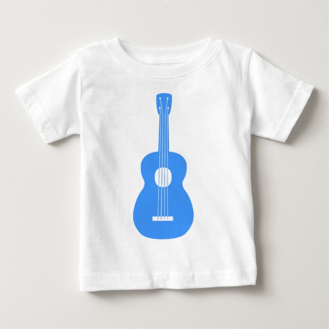Ukulele - Baby Blue Baby T-Shirt (Front)