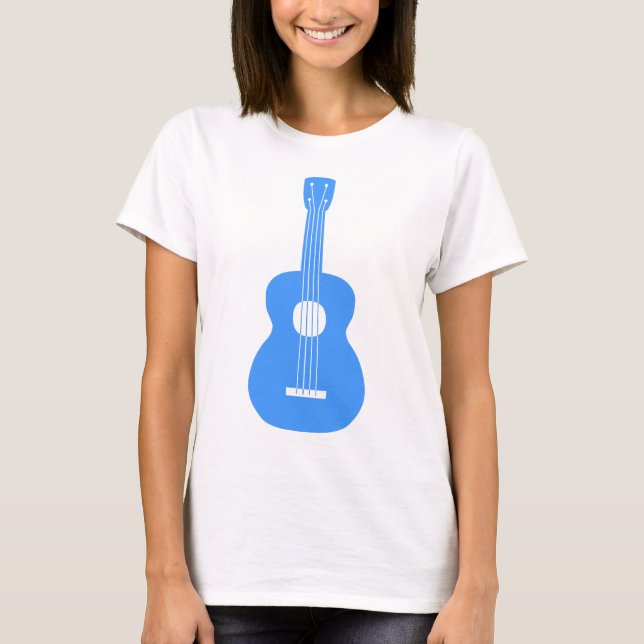 Ukulele - Baby Blue T-Shirt (Front)