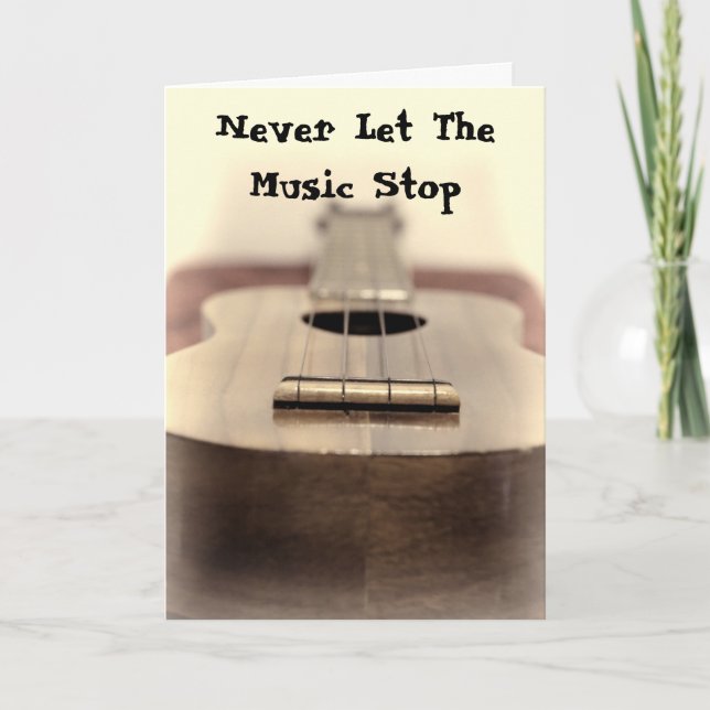 Ukulele Card (Front)