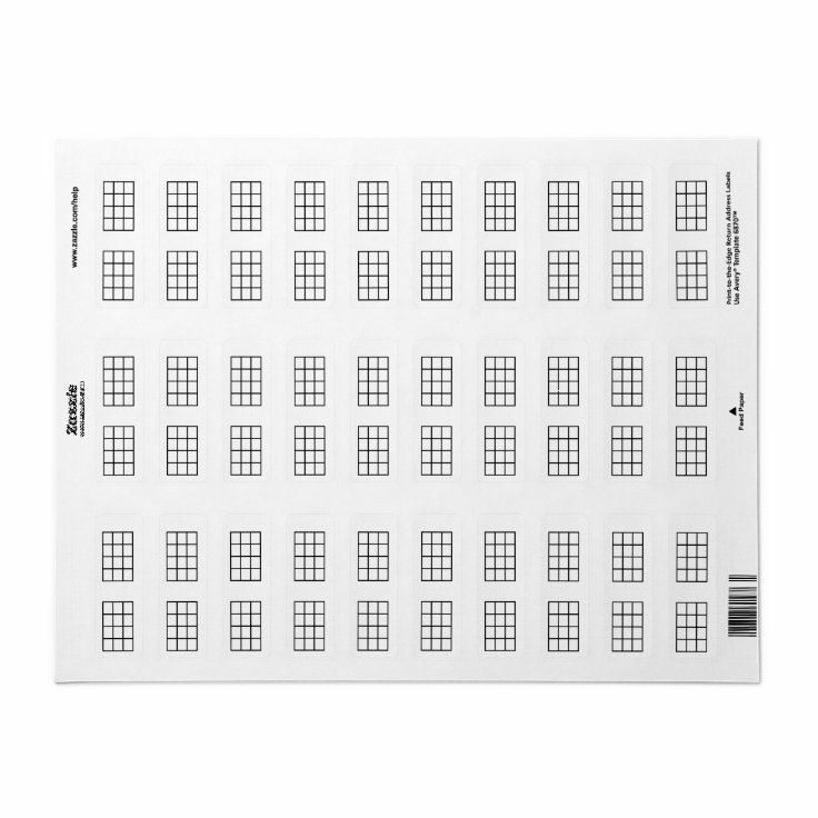 Ukulele Chord Chart 4Fret Black Template Stickers Zazzle