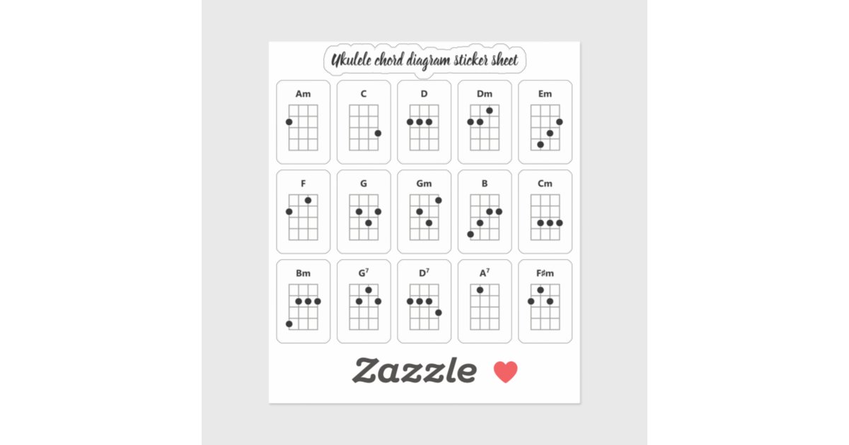 ukulele chords em