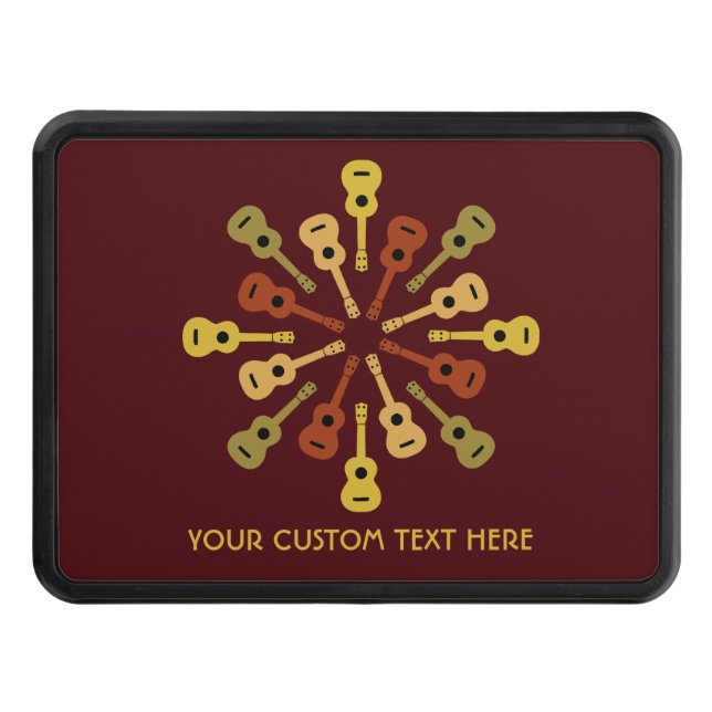 UKULELE custom hitch cover (Front)