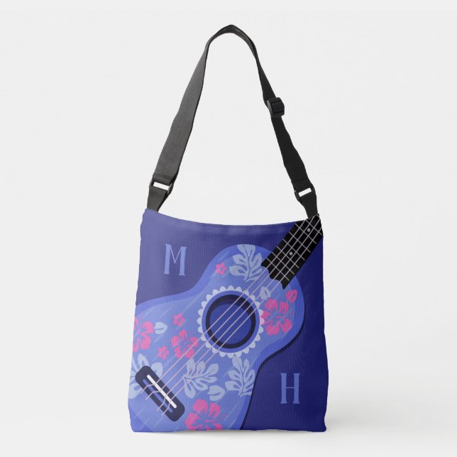 Ukulele custom monogram bags (Front)