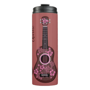 Ukulele custom name tumbler