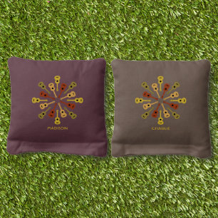 UKULELE custom names Cornhole Bags